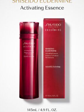 Shiseido Eudermine Activating Essence 145ml 4.9oz New In Box Hyaluronic Acid